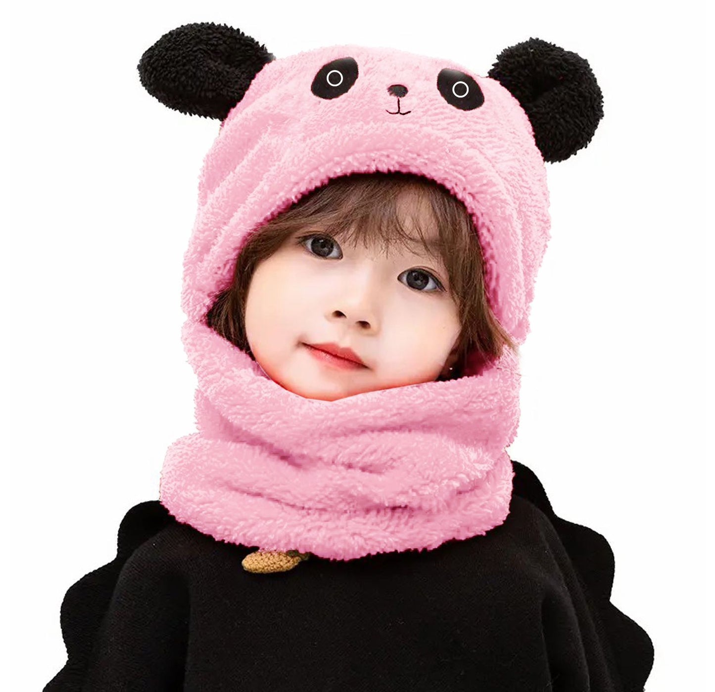 KIDS WOOL CAP Cartoon Panda Baby